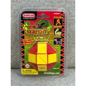 Duncan Serpent Snake Puzzle Red and Yellow New